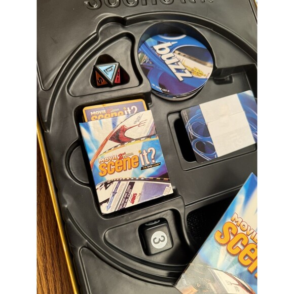 SCENE IT?‎ Board Game Movie 2nd Edition by Mattel, player pieces missing - Picture 6 of 9
